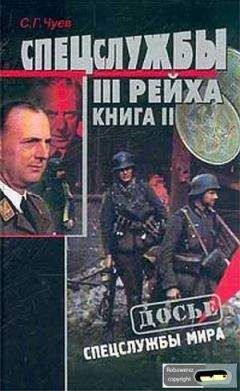 Сергей Чуев - Спецслужбы Третьего Рейха: Книга 2
